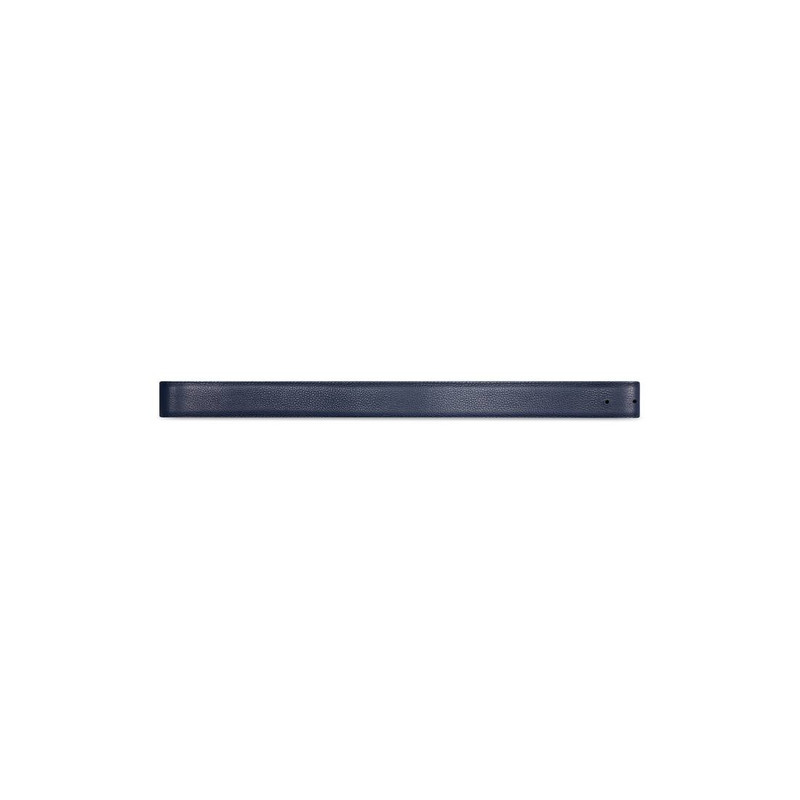 BALENCIAGA Men's Bb Reversible Belt In Grained Calfskin in Black outlook