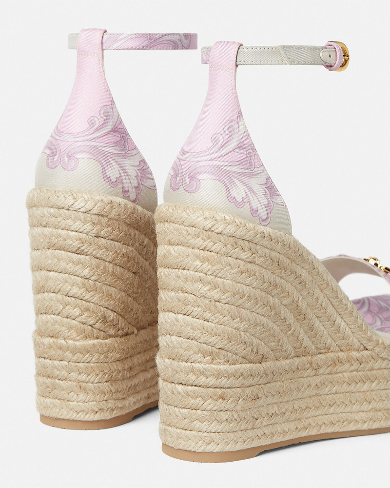 Barocco Medusa '95 Wedge Sandals 120 mm 6