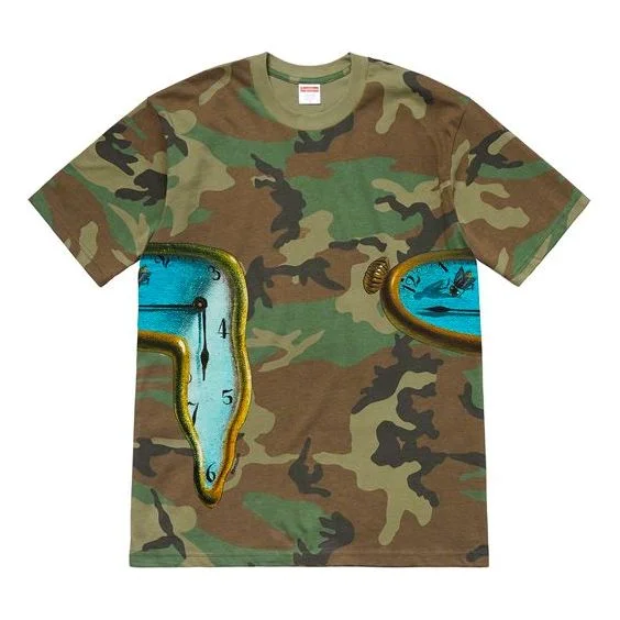 Supreme SS19 The Persistence of Memory WoodlandCamo Tee SUP-SS19-706 - 1