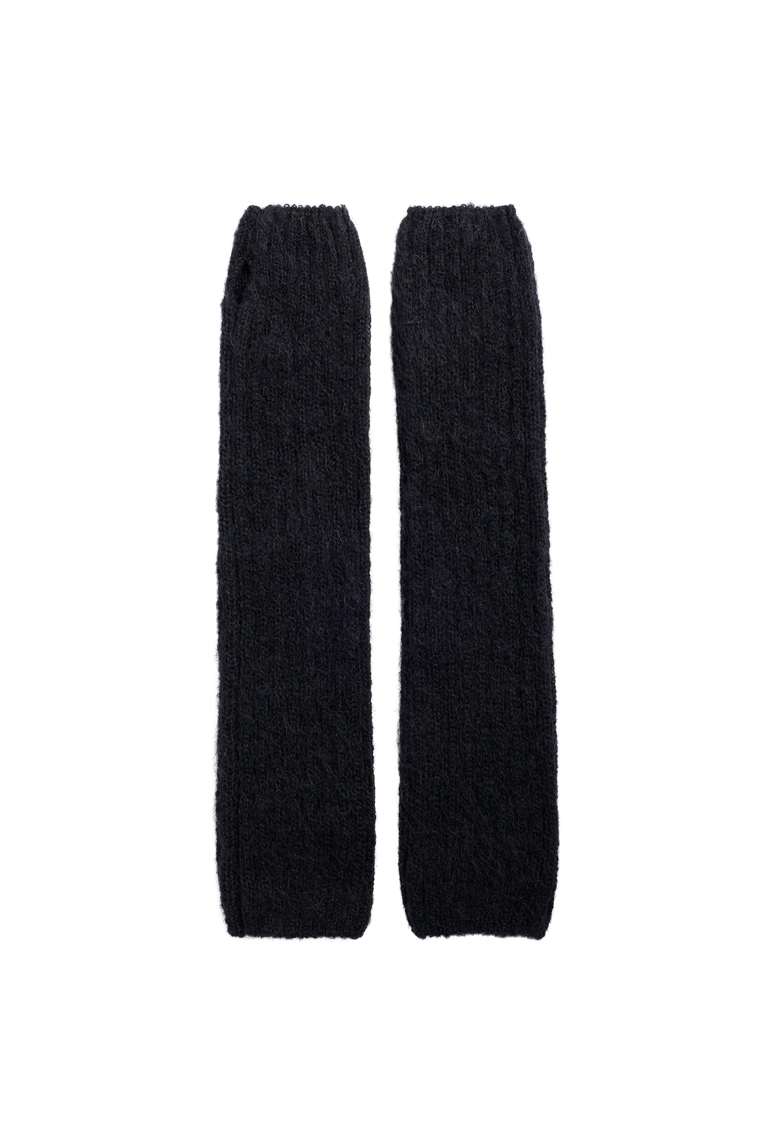 MOHAIR RIB LEG WARMERS - 1