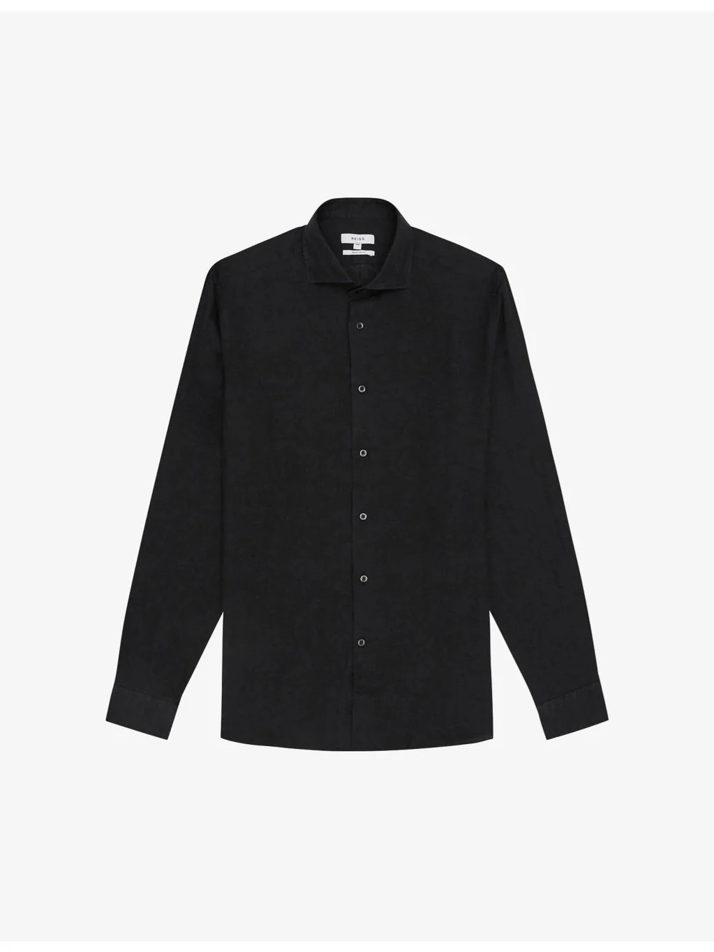 Ruban regular-fit linen shirt - 1