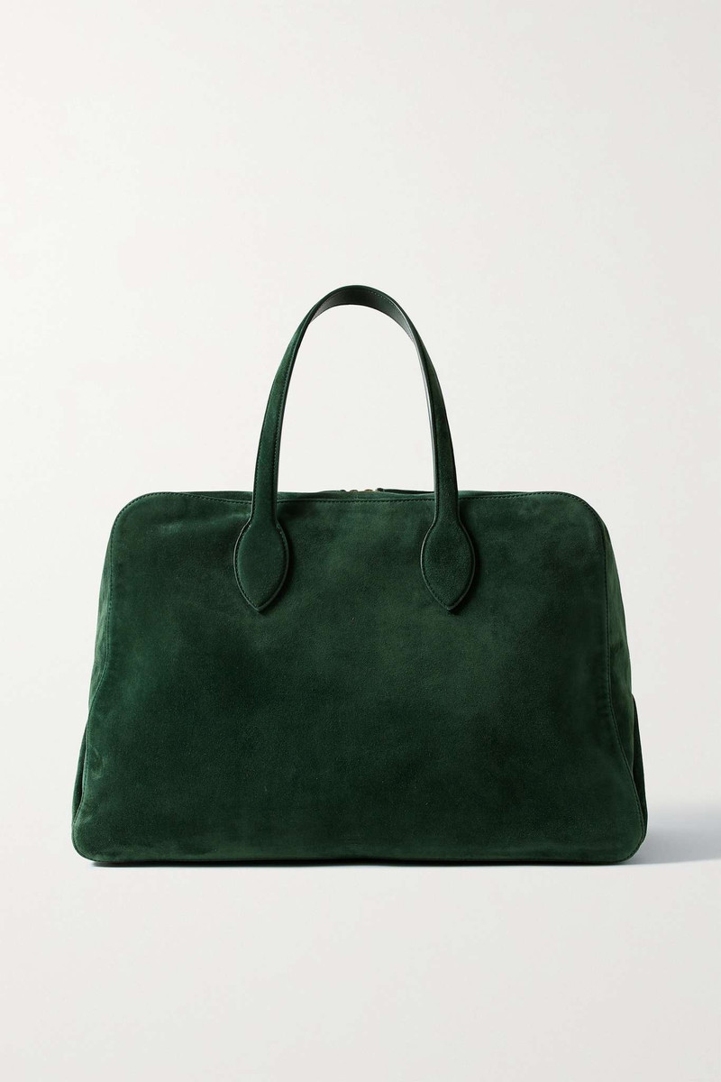 Maeve Weekender large suede tote 1