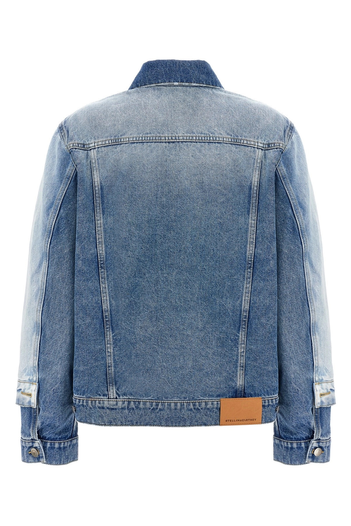 Layered denim jacket - 3