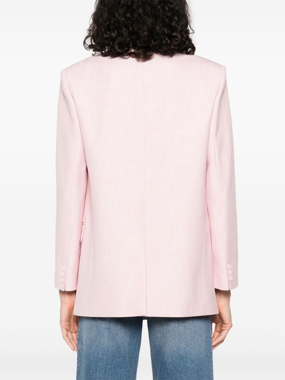 single-breasted blazer - 4