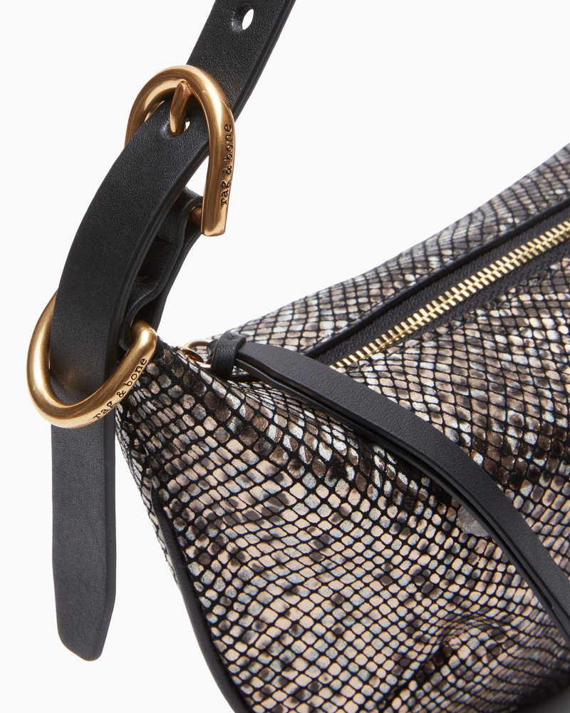 Mercer Small Python Leather Hobo Python Leather 5