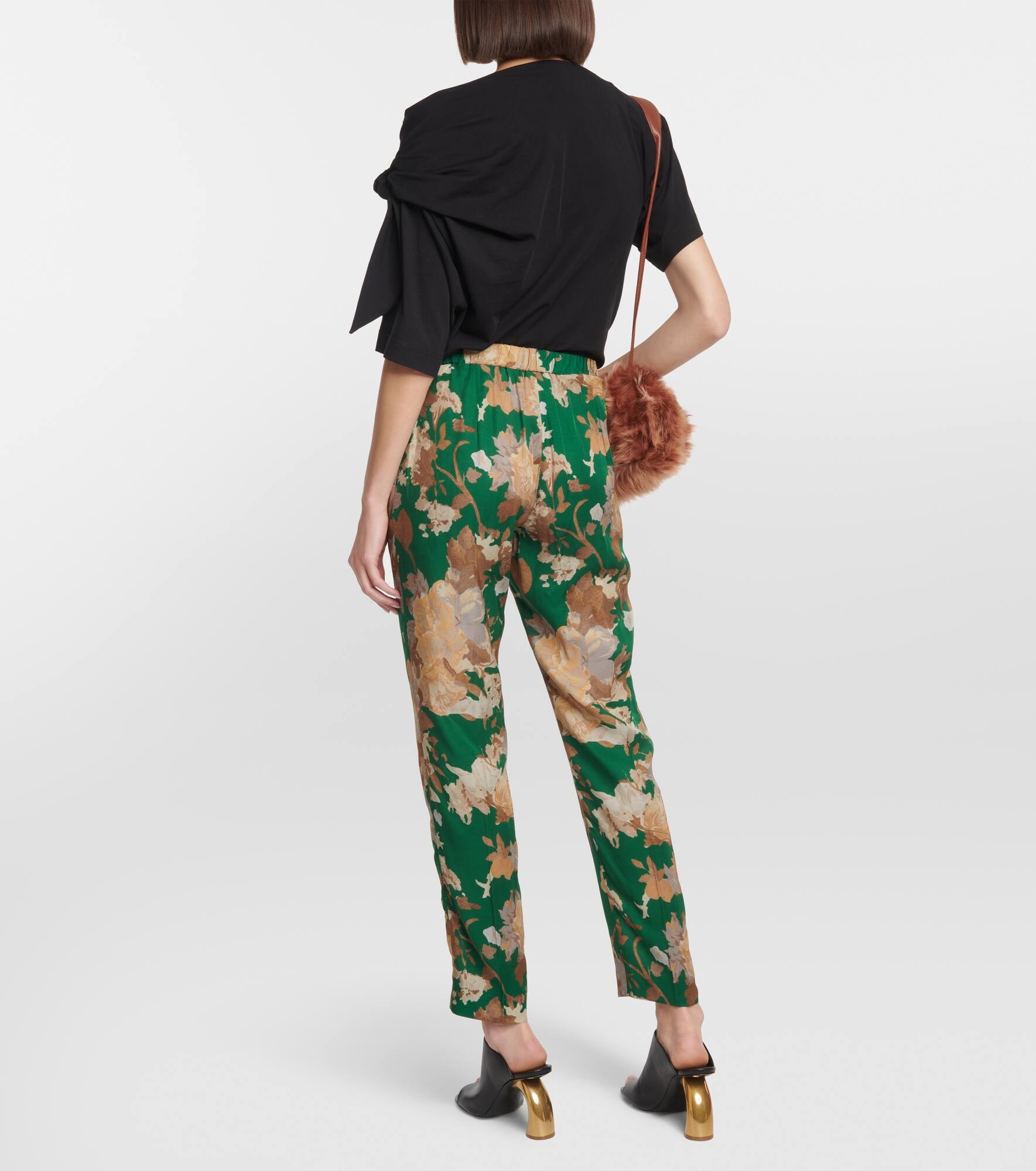 Printed slim pants - 3