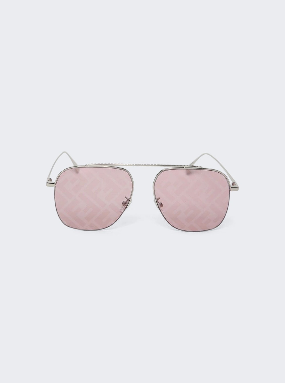 Shiny Palladium With Bordeaux Mirror Sunglasses - 1