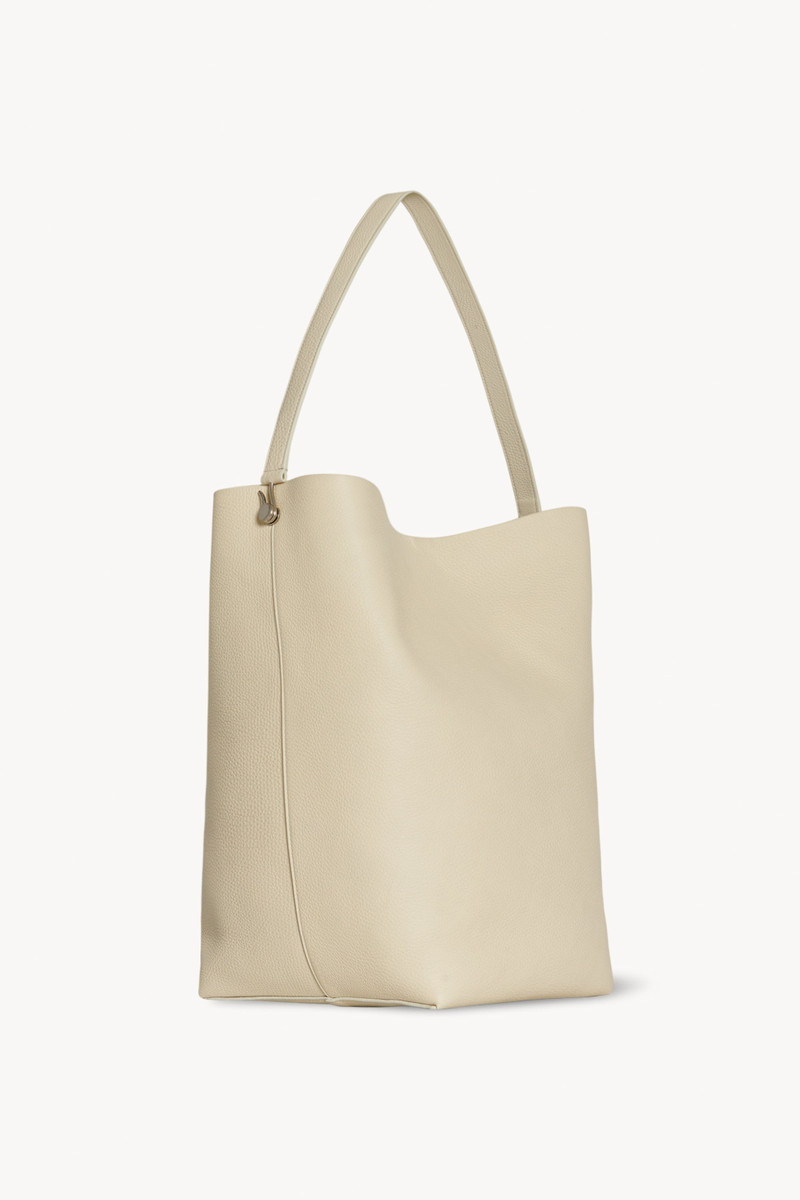 The Row Large NS Tote Hook Bag in Leather outlook