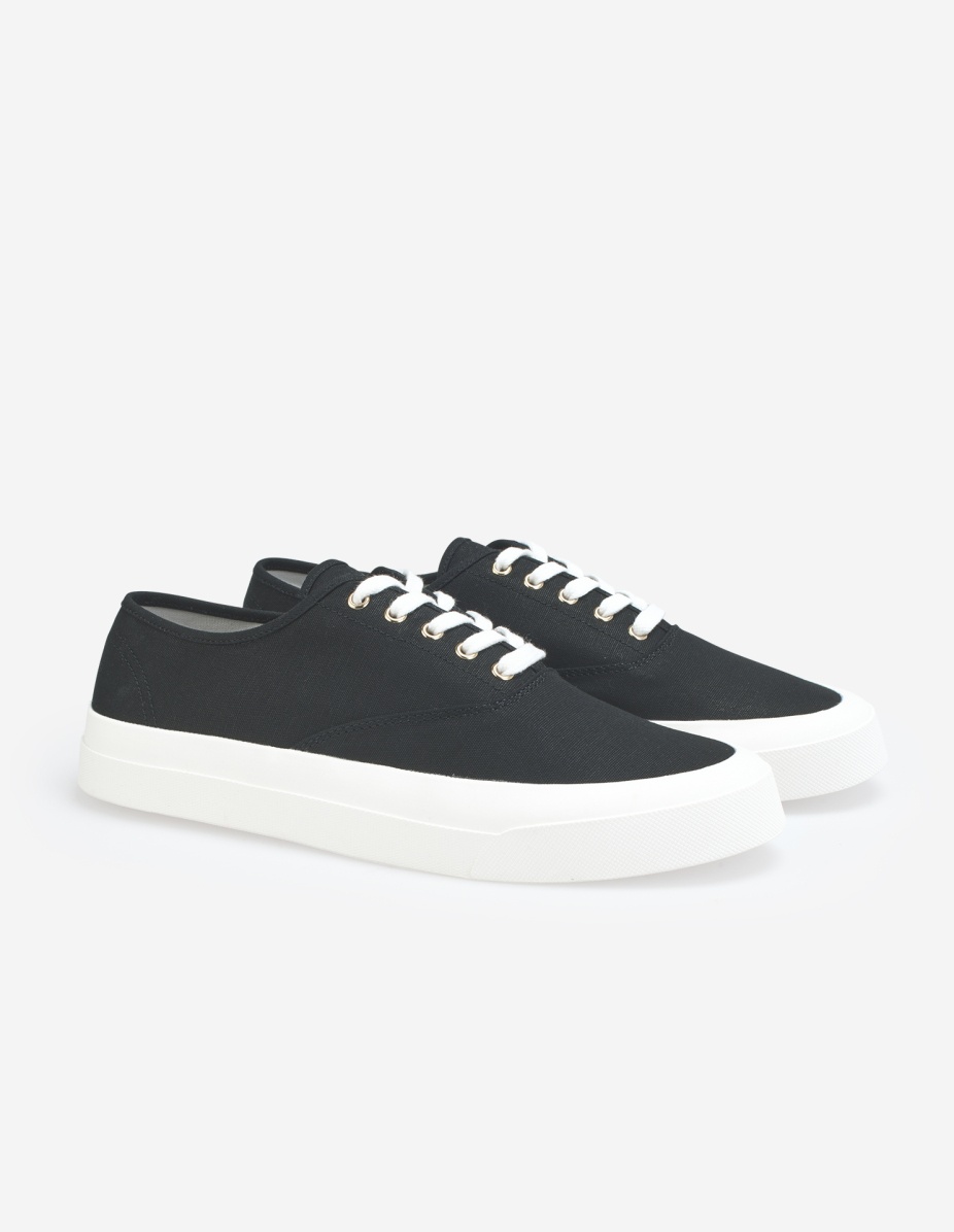 CANVAS LACE-UP SNEAKERS - 2