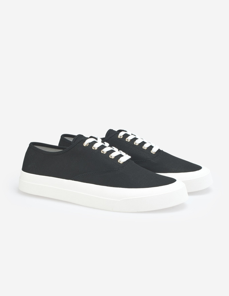Maison Kitsuné CANVAS LACE-UP SNEAKERS outlook