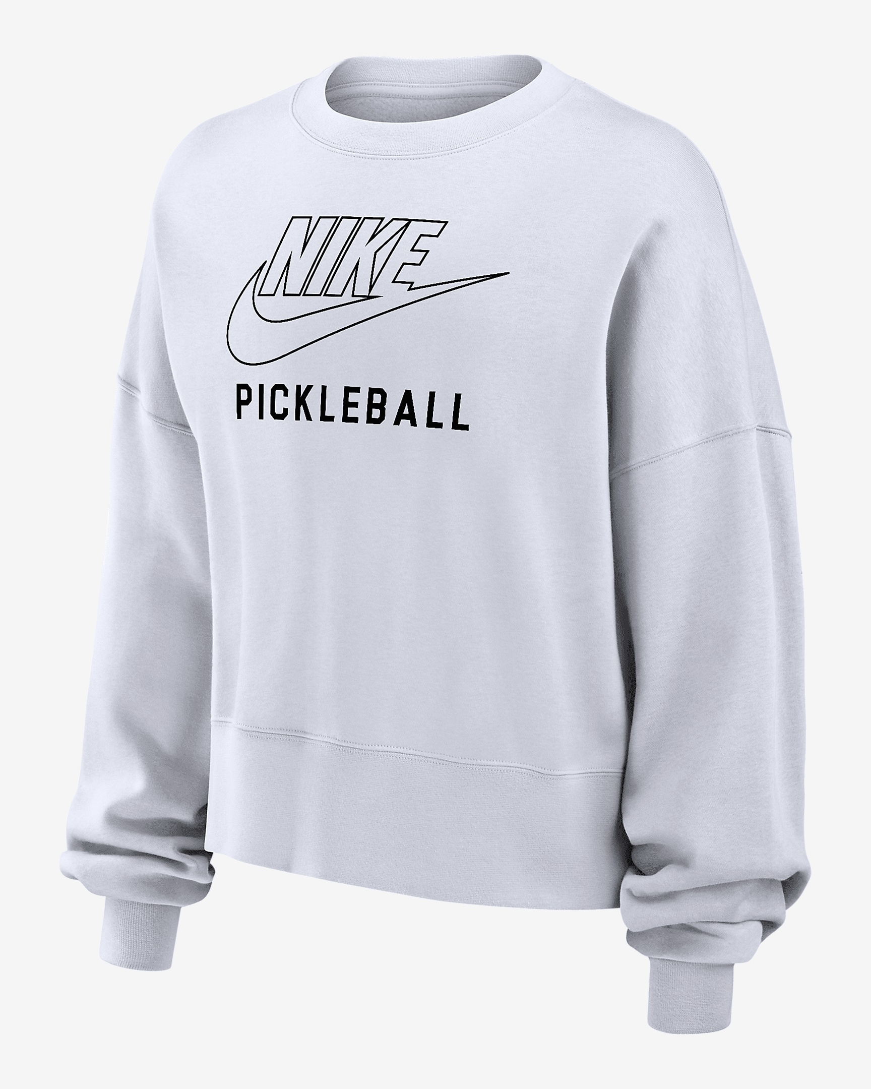 Nike Phoenix Fleece Women's Pickleball Crew-Neck Sweatshirt - 1