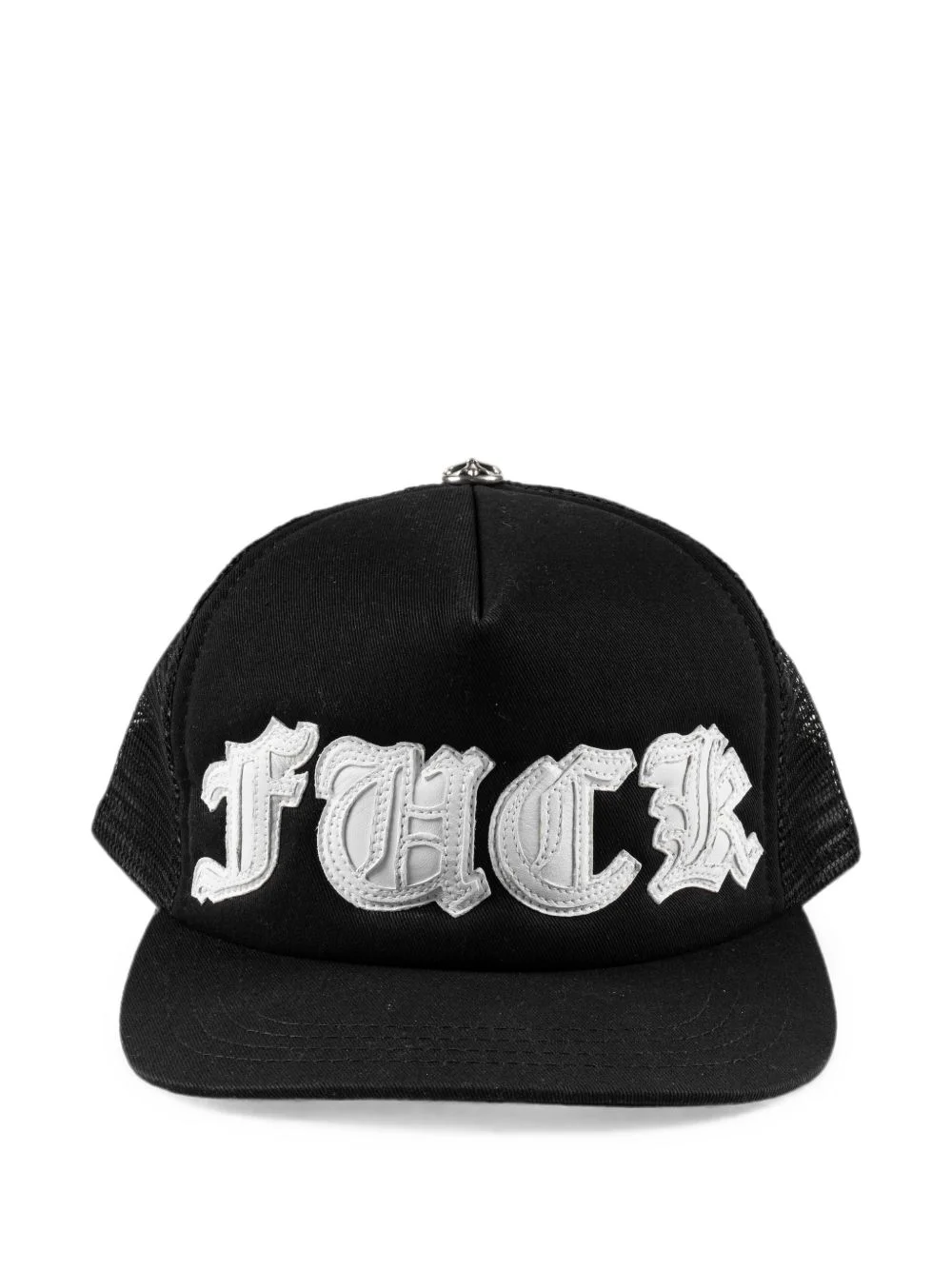 letter-patch trucker hat - 1