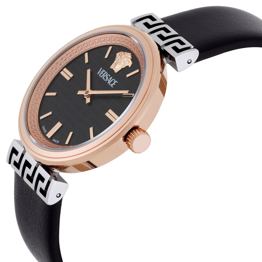 Versace Mythos Quartz Black Dial Ladies Watch VETCA0224 - 2
