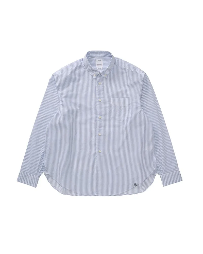 BEILER SHIRT L/S WHITE STRIPE - 1