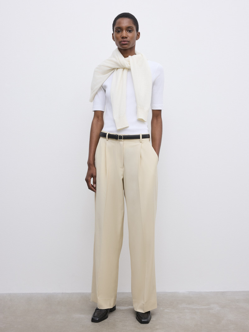 House of Dagmar Relaxed Wool trouser outlook