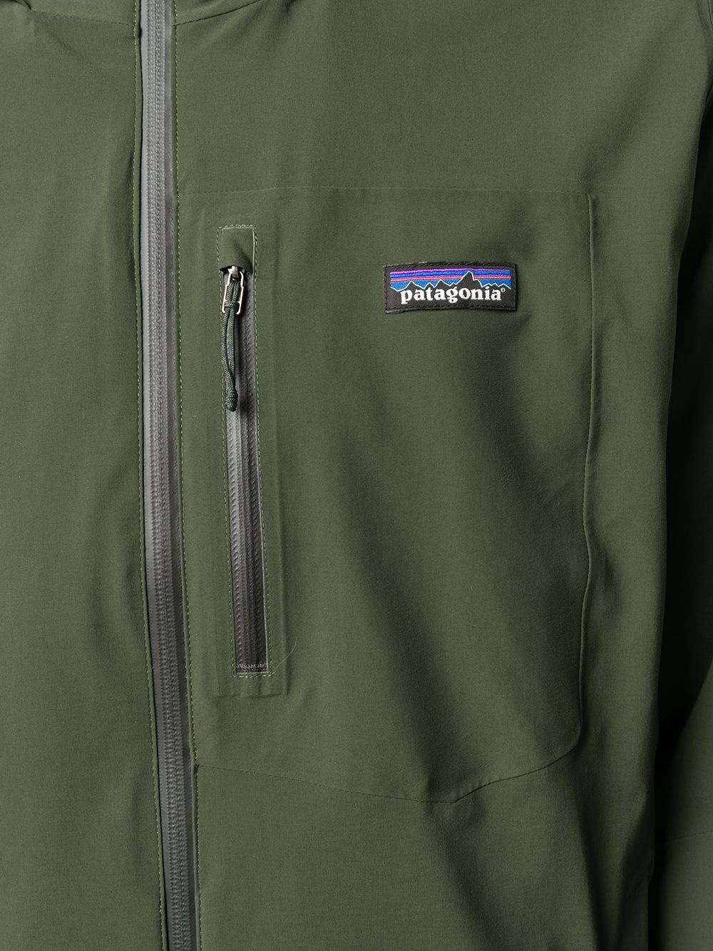 Quandary logo patch windbreaker - 5