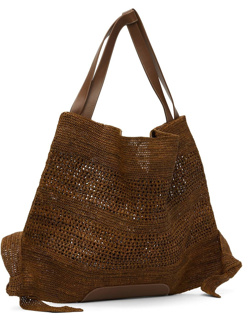 HEREU Tan Cador Tote outlook