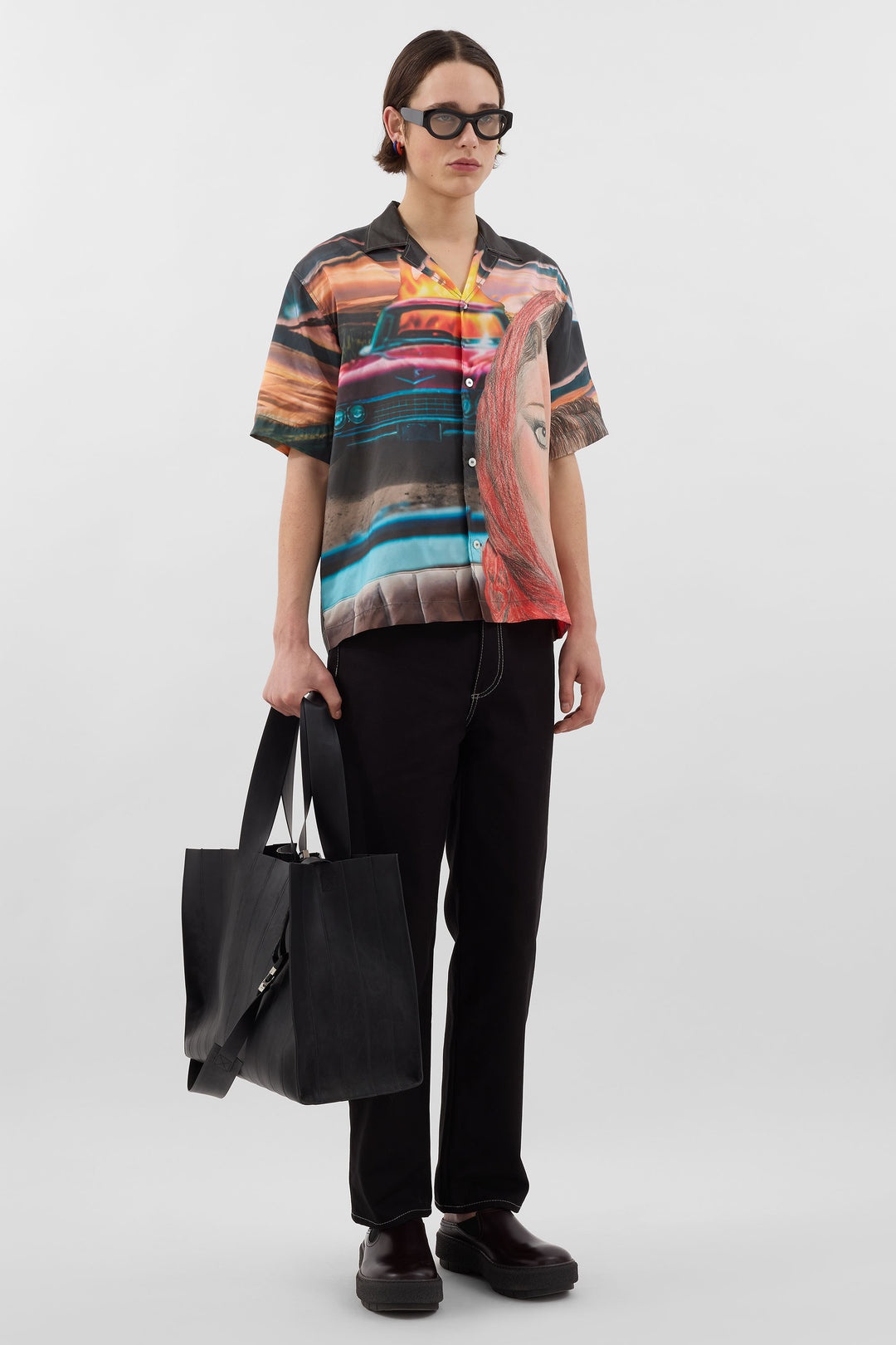 SHORTSLEEVE SHIRT / Annemarie print - 4