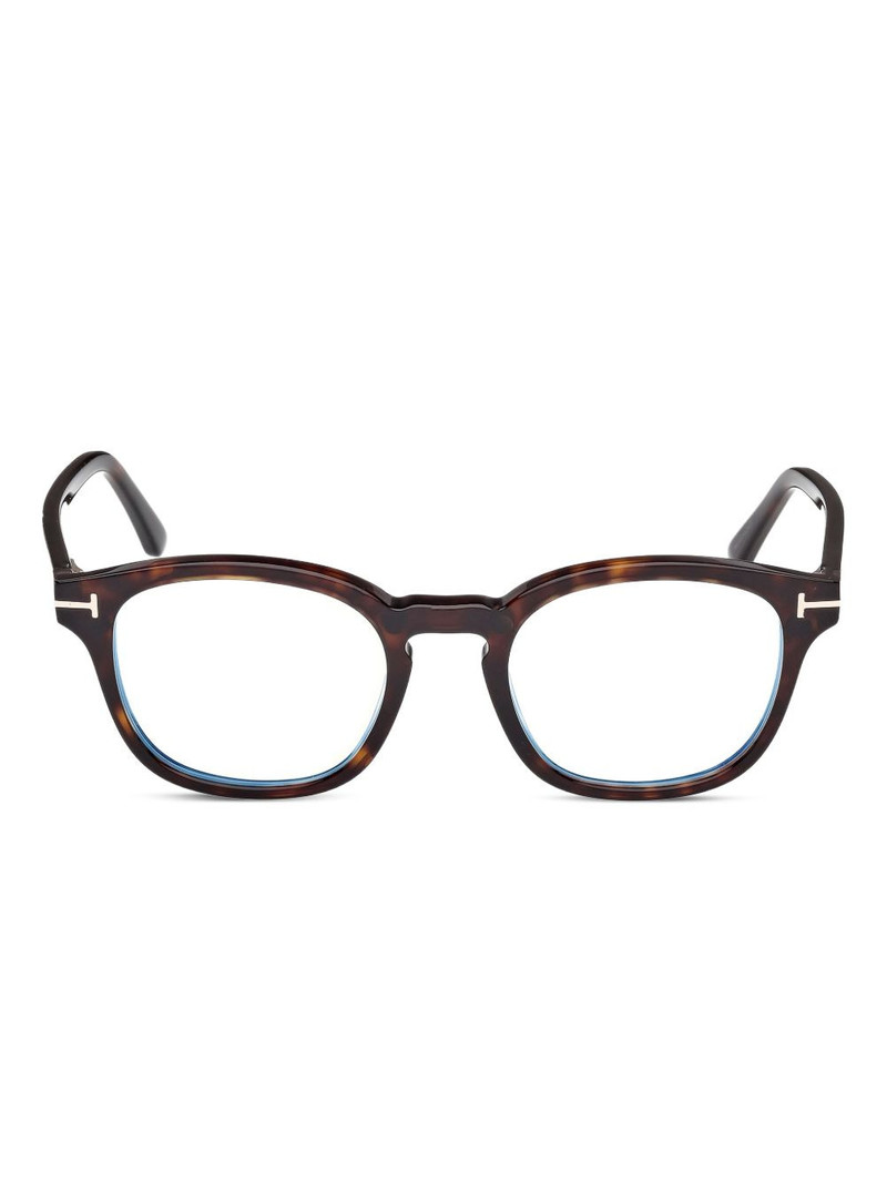 clip-on round glasses 1