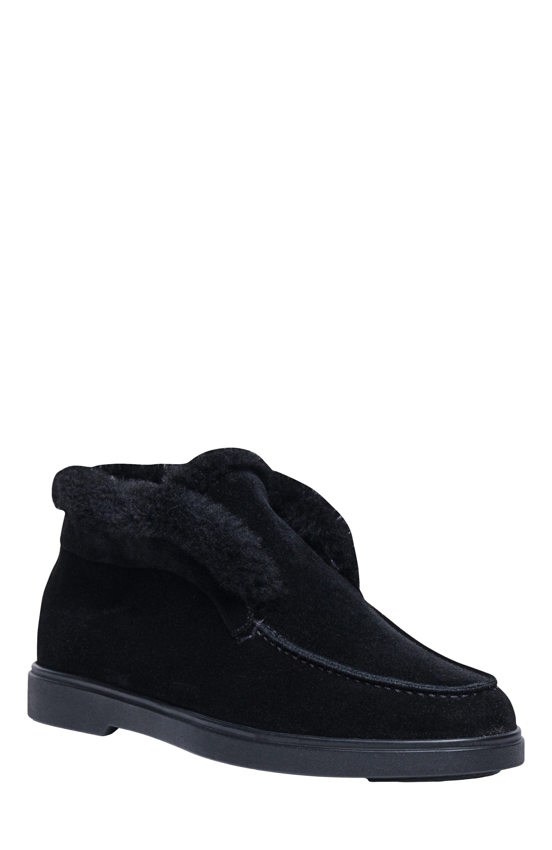 Santoni Women's suede desert boot in Black at Nordstrom - 2