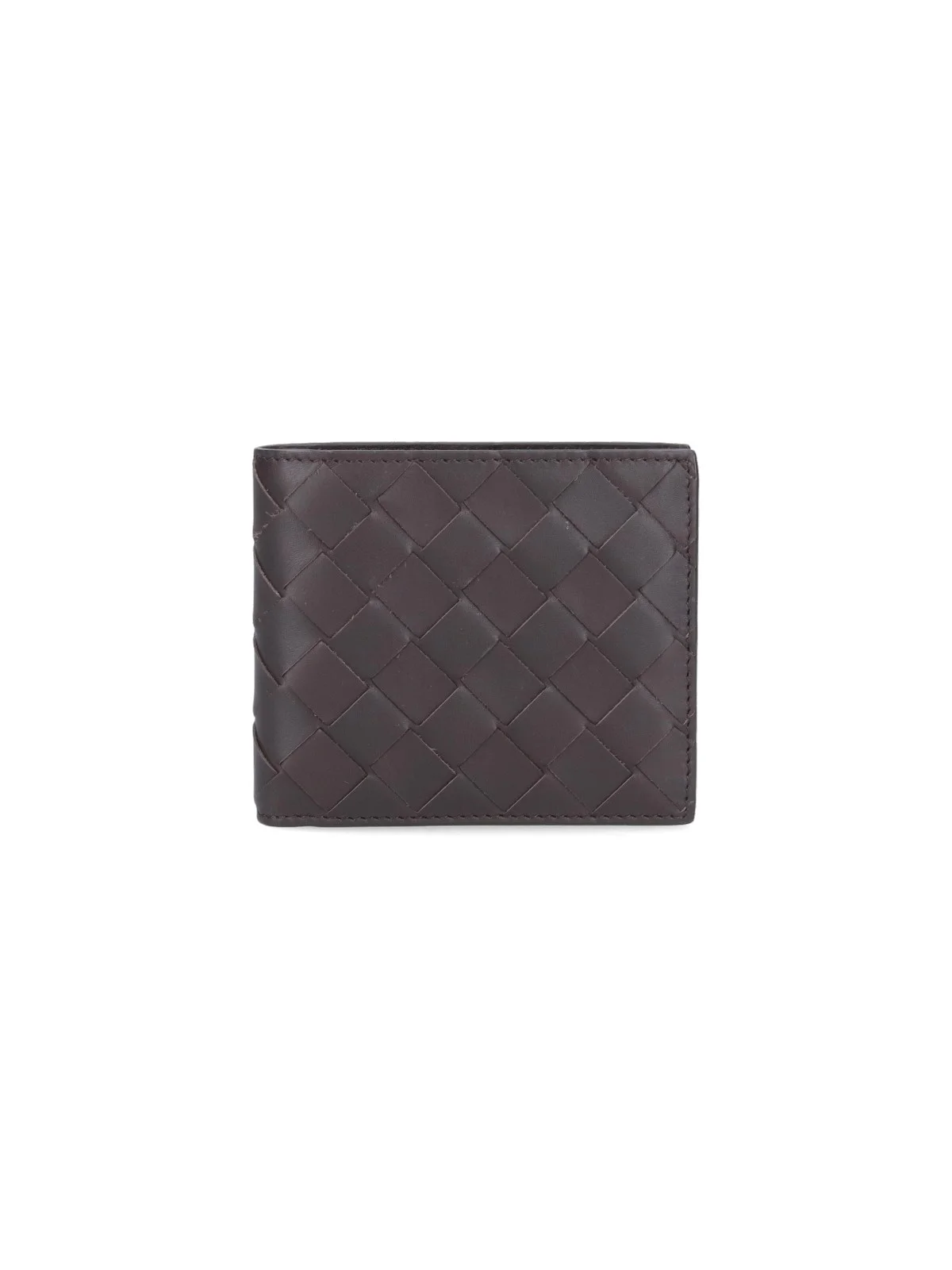 CABLE PATTERN BIFOLD WALLET - 1