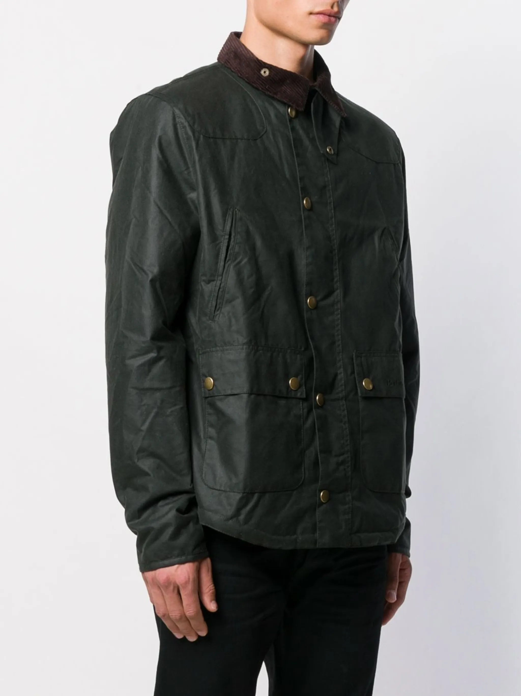 Barbour Reelin Wax-coated Jacket - 3