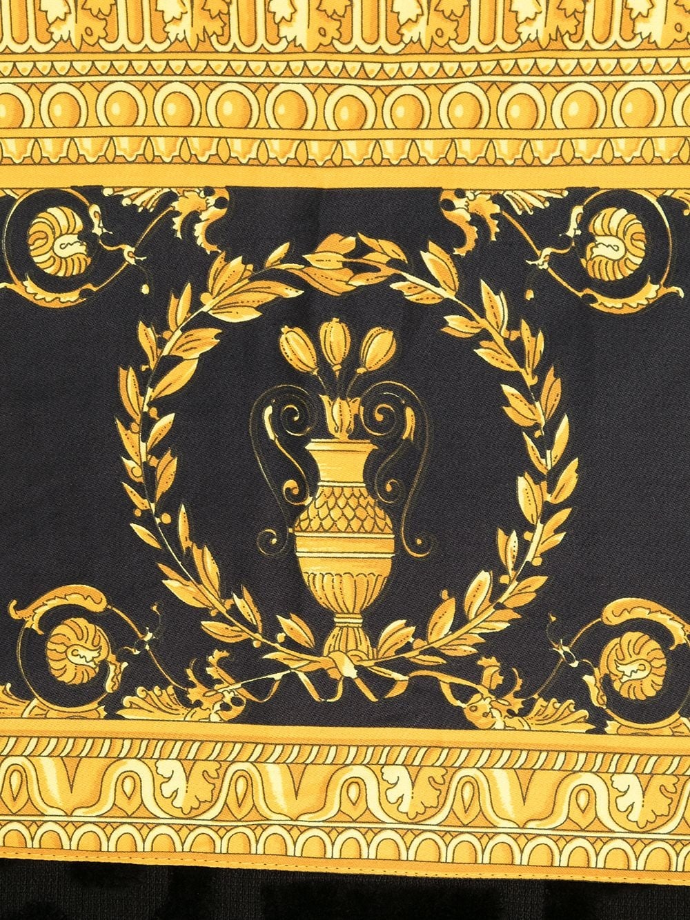 Greca motif towel - 3