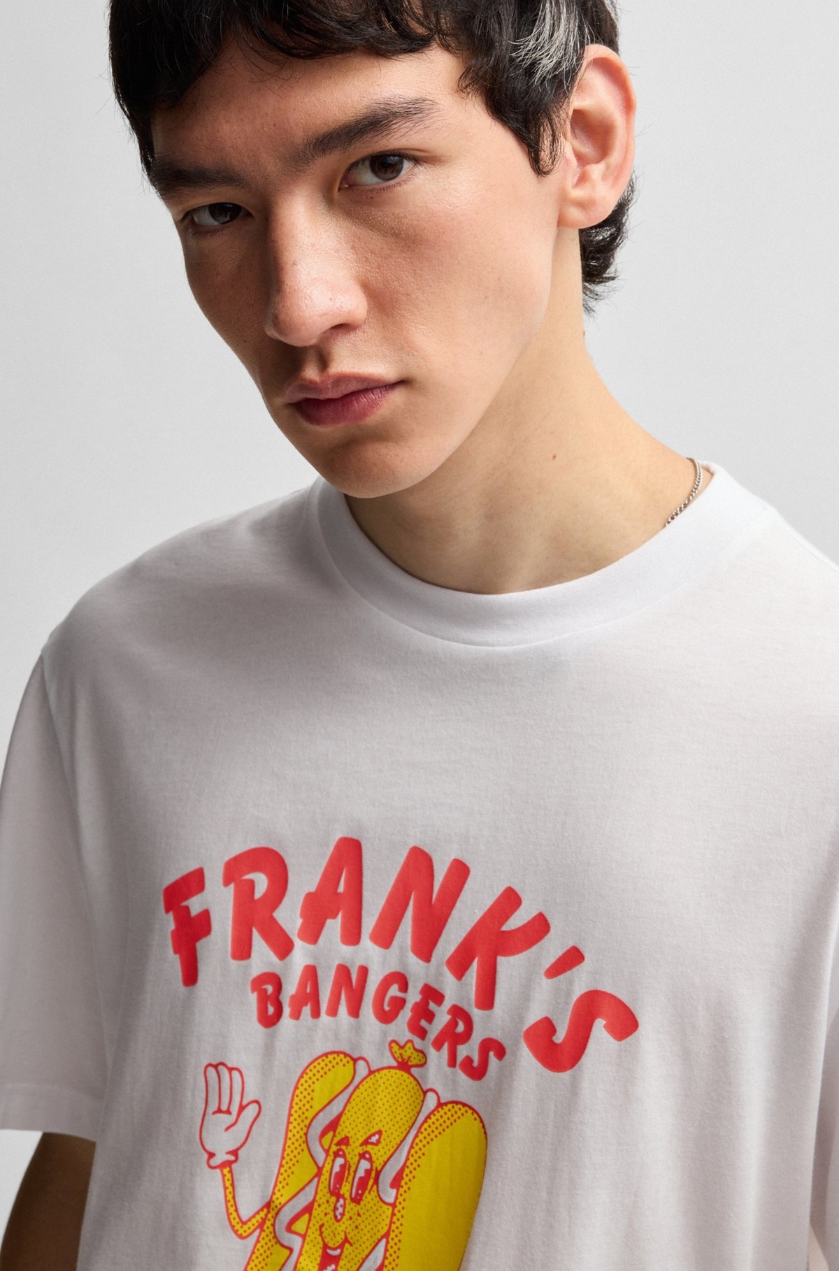 COTTON-JERSEY REGULAR-FIT T-SHIRT WITH SEASONAL ARTWORK - 3