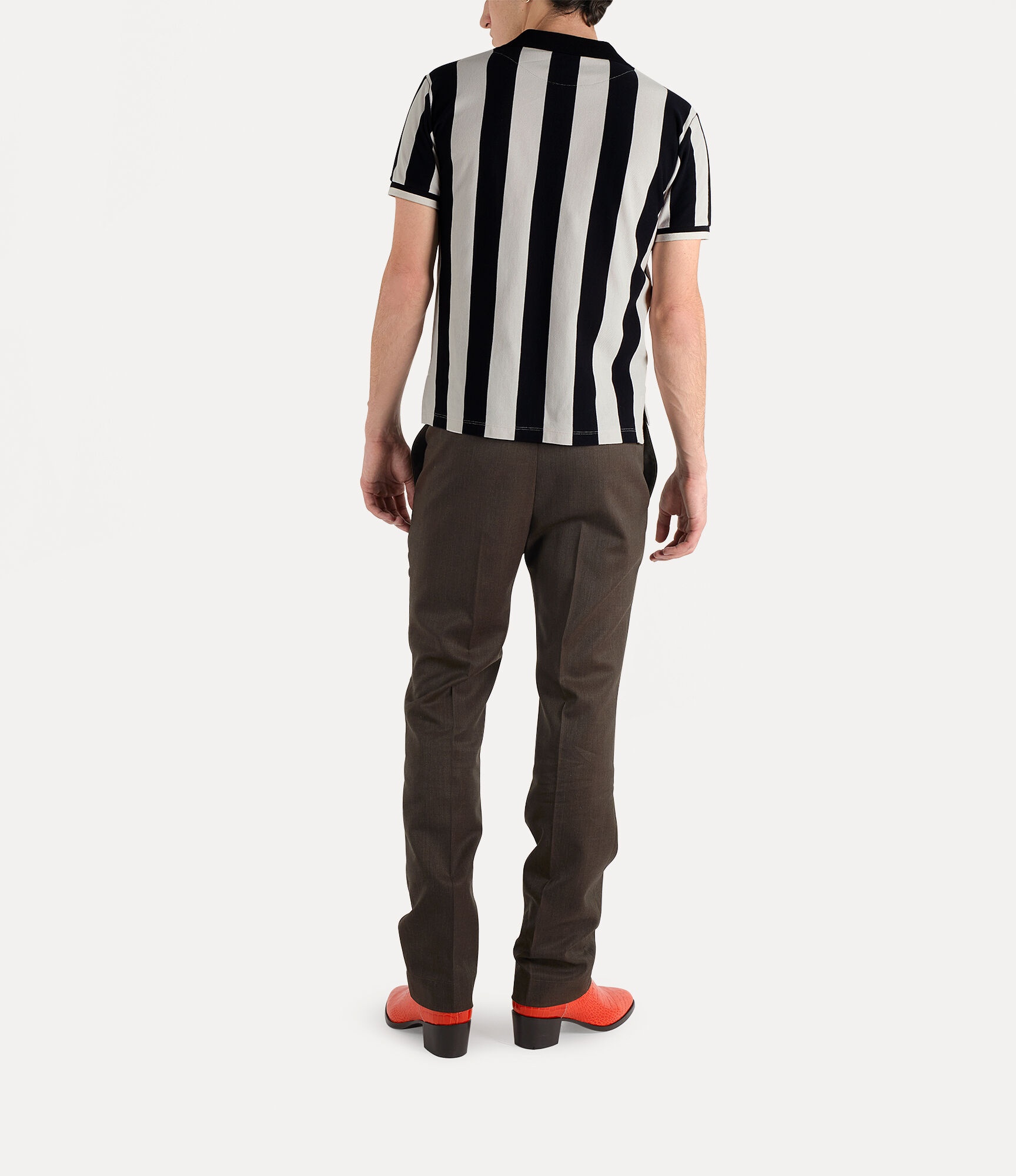 CLASSIC POLO TOP STRIPE COLLAR - 3