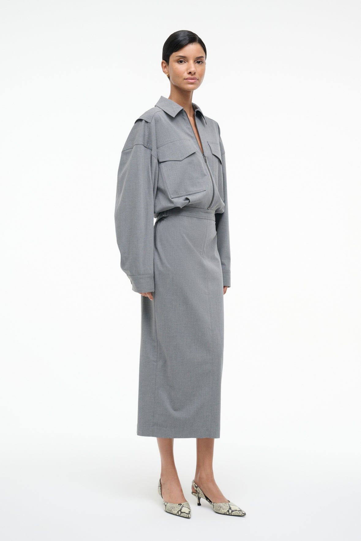 STAUD SCOUT DRESS STATIC - 3