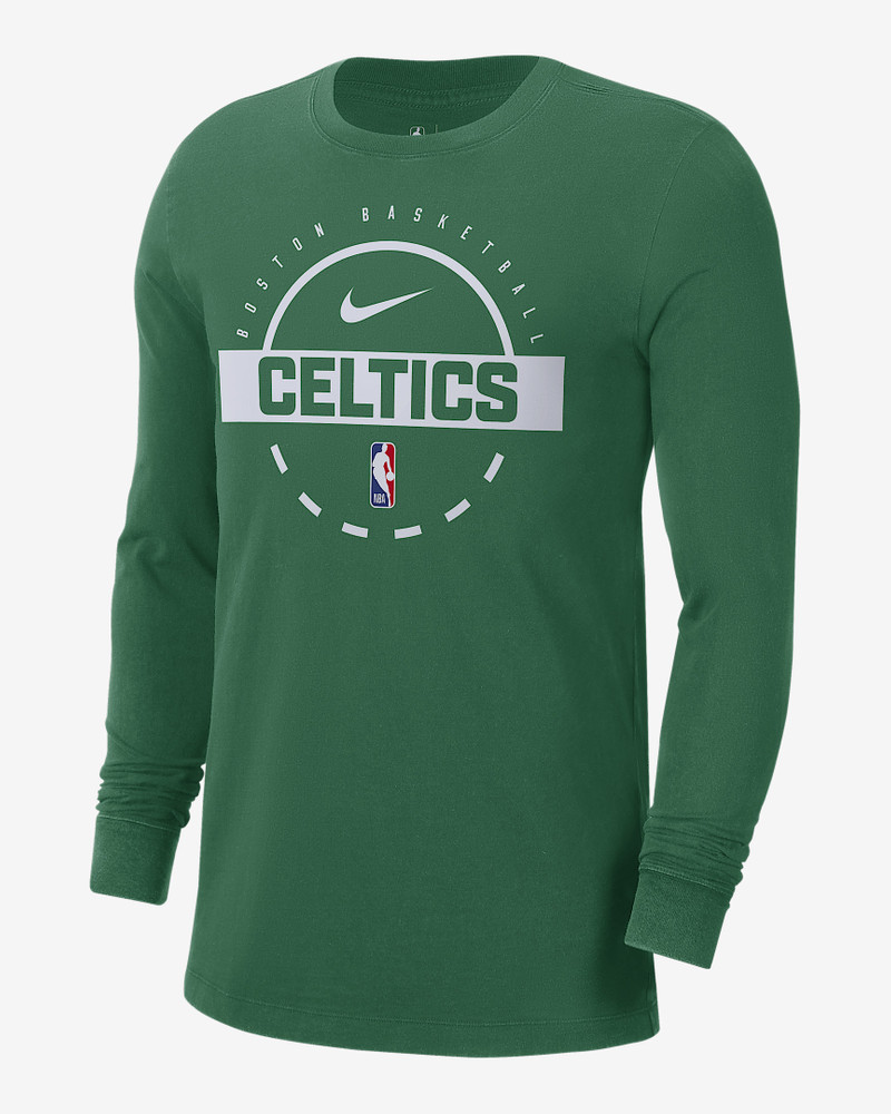 Boston Celtics Men's Nike NBA Practice Long-Sleeve T-Shirt 1