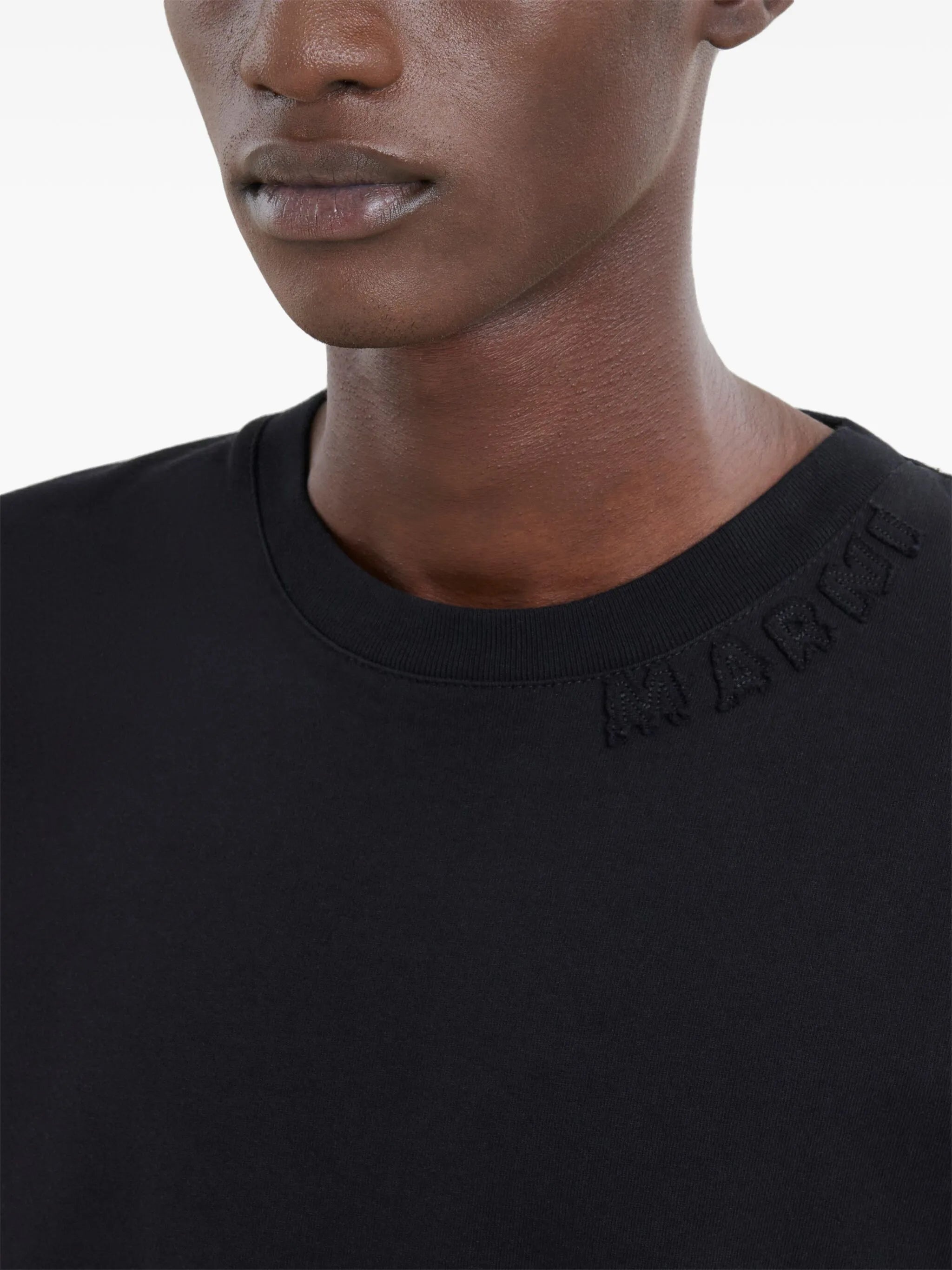 MARNI - Men Neck Logo T-Shirt - 4