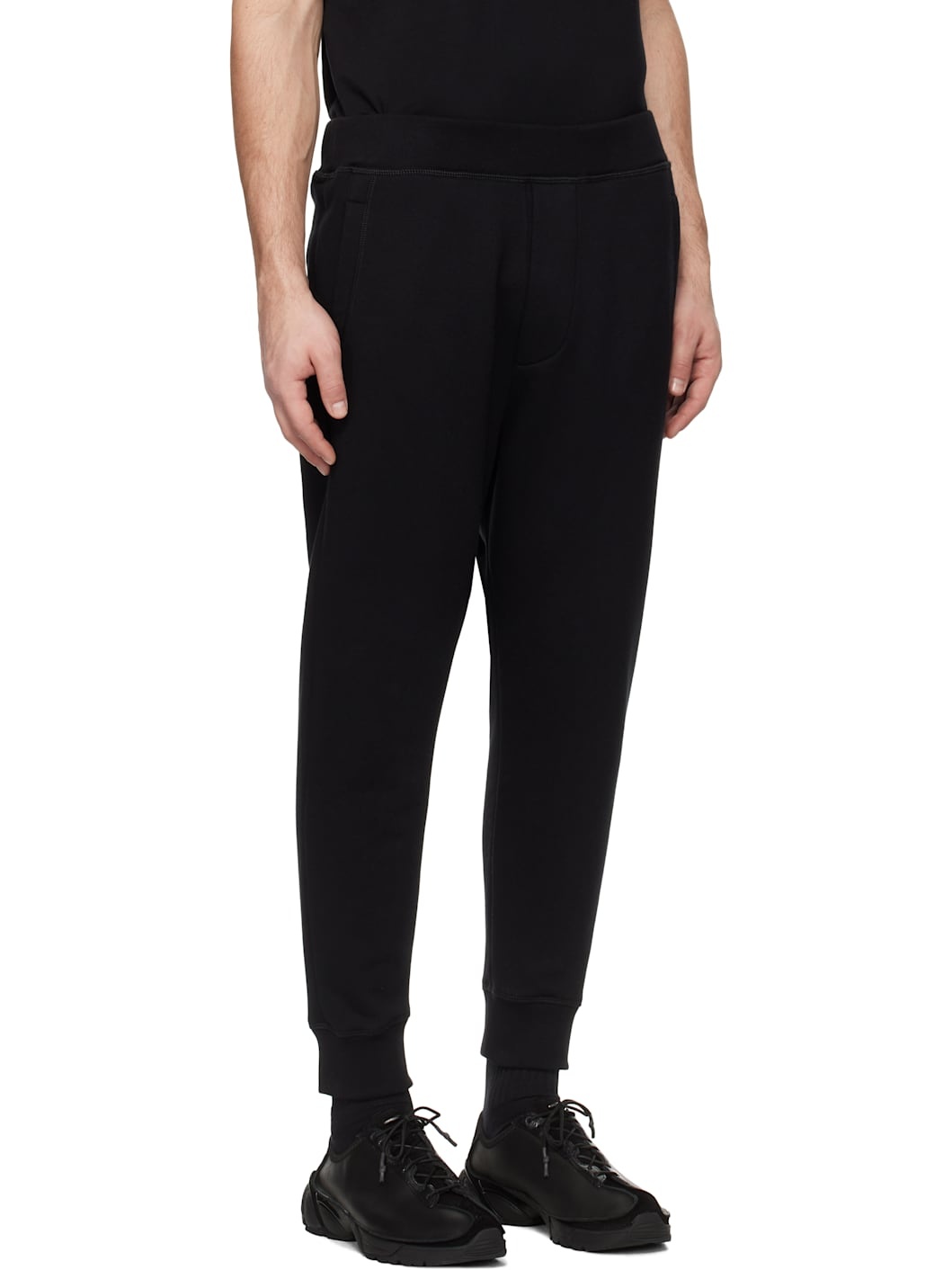Black Relax Dean Fit Sweatpants - 2