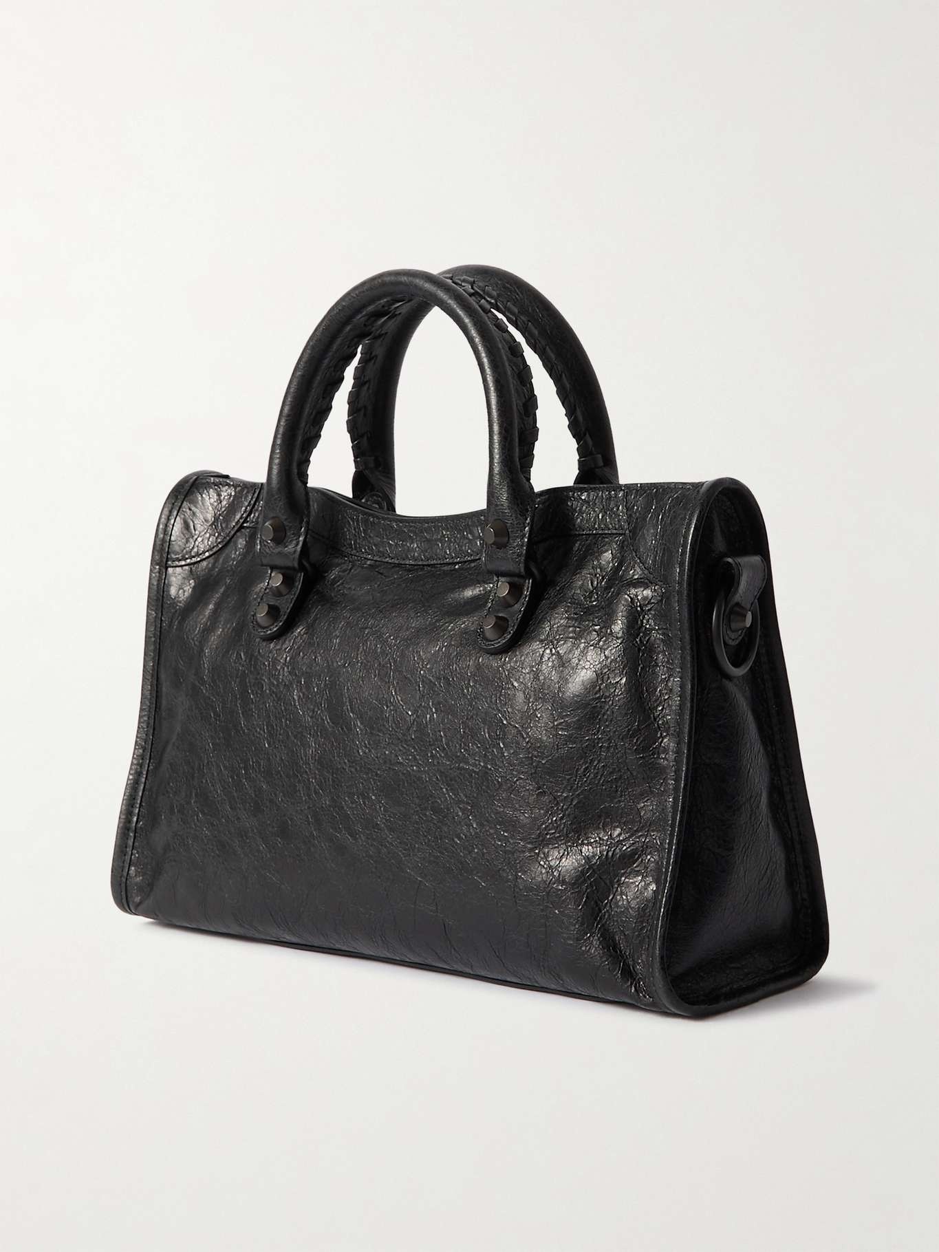 Le City small textured-leather tote - 3