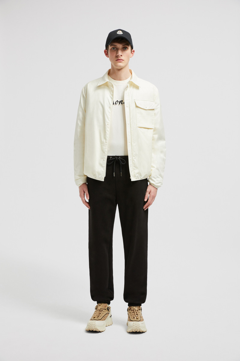 Moncler Logo Patch Cotton Sweatpants outlook