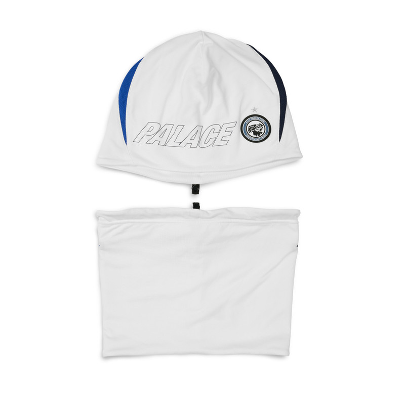 PALACE PHANTASY GAITER BEANIE WHITE outlook