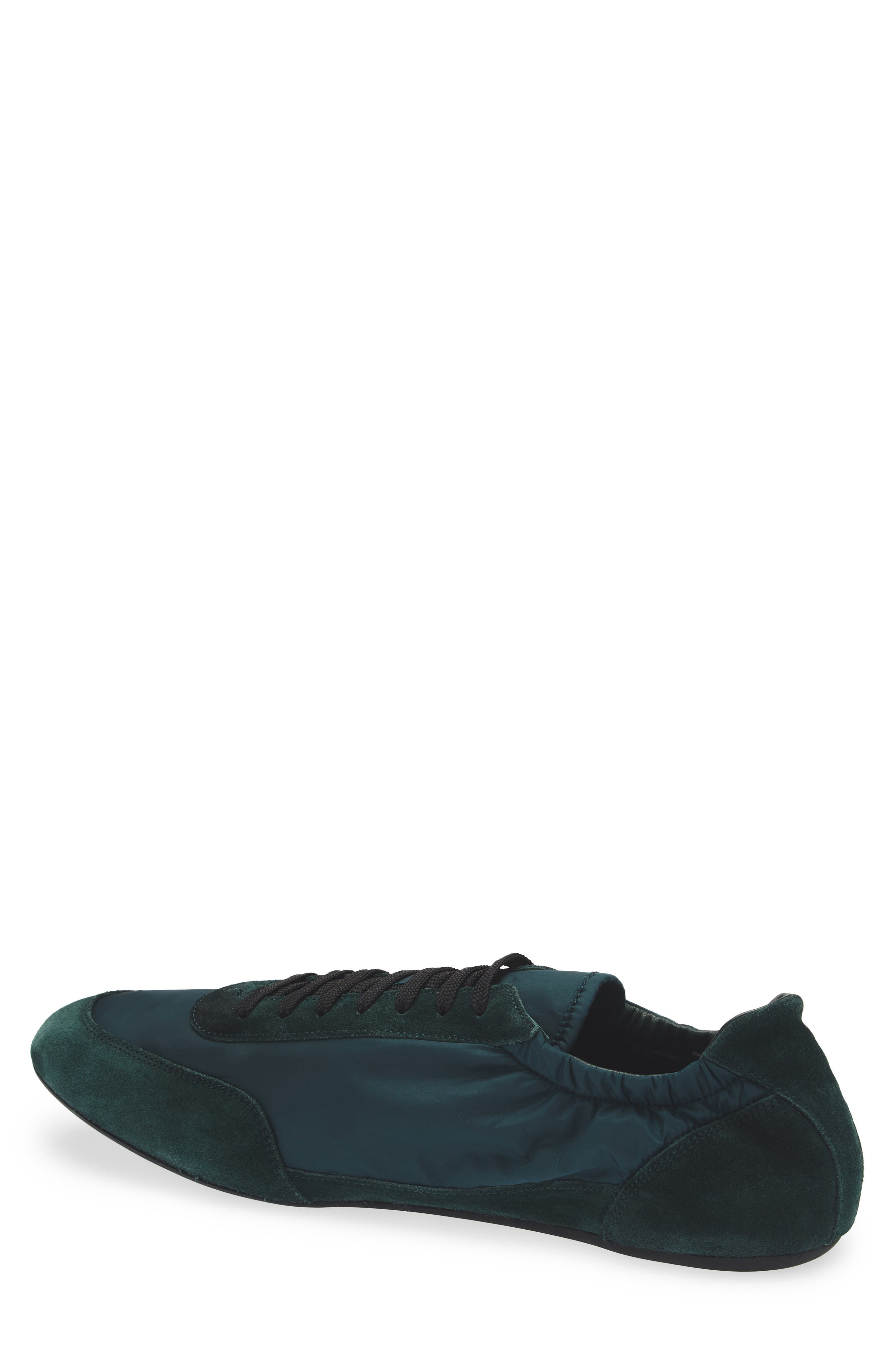 Prada Collapse Mixed Media Low Top Sneaker in Abete at Nordstrom - 2
