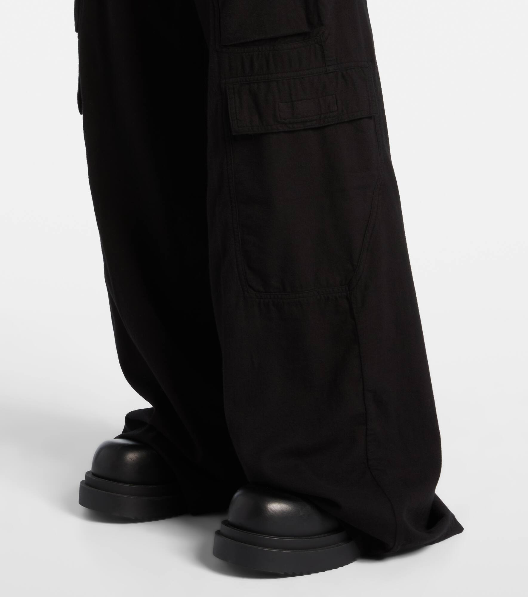 Jumbo Belas high-rise cotton cargo pants - 5