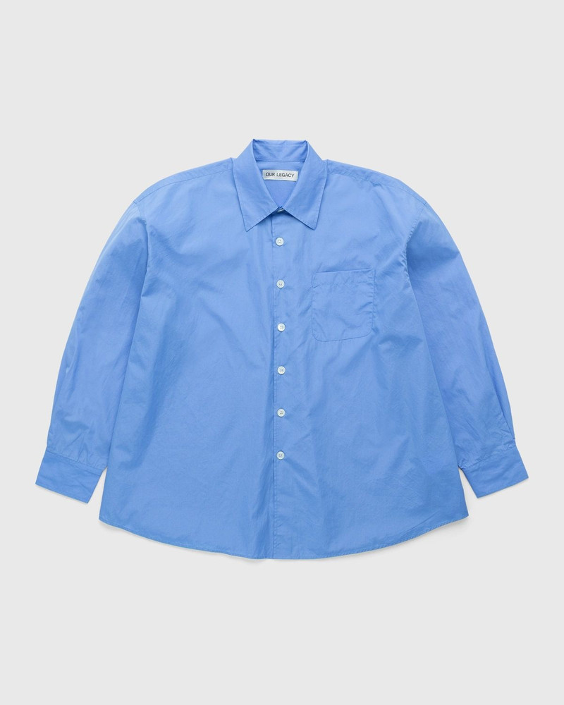 Our Legacy – Borrowed Shirt Blue 1