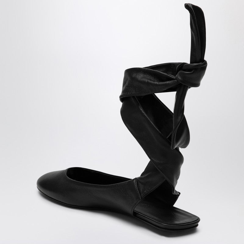 The Attico Black Cloe Ballerina Women - 2