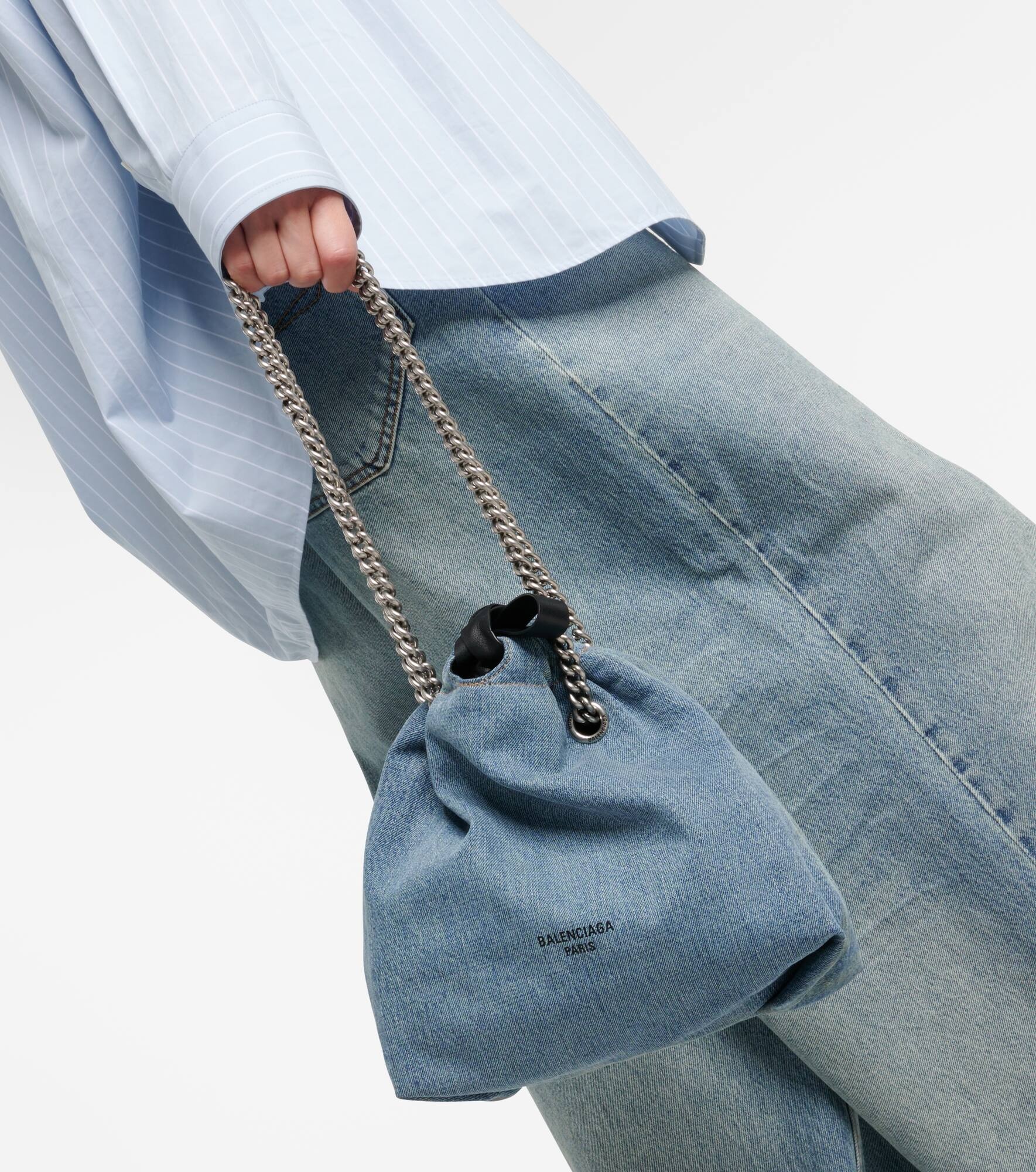 Crush Small denim tote bag - 2