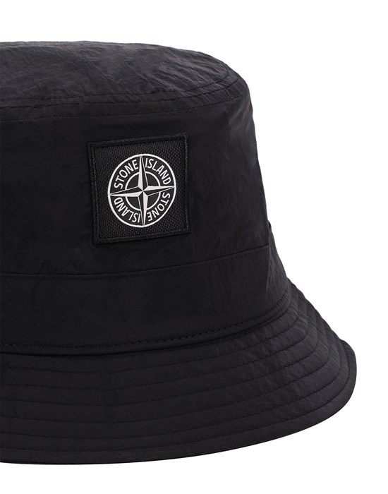 Stone Island 99376 NYLON METAL IN ECONYL® REGENERATED NYLON BLACK