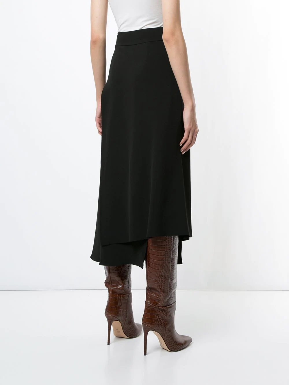 midi a-line skirt - 4