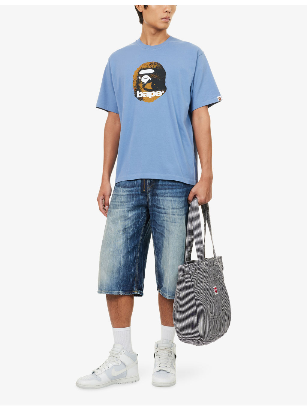 Ape Head Brand-Print Cotton-Jersey T-Shirt - 2