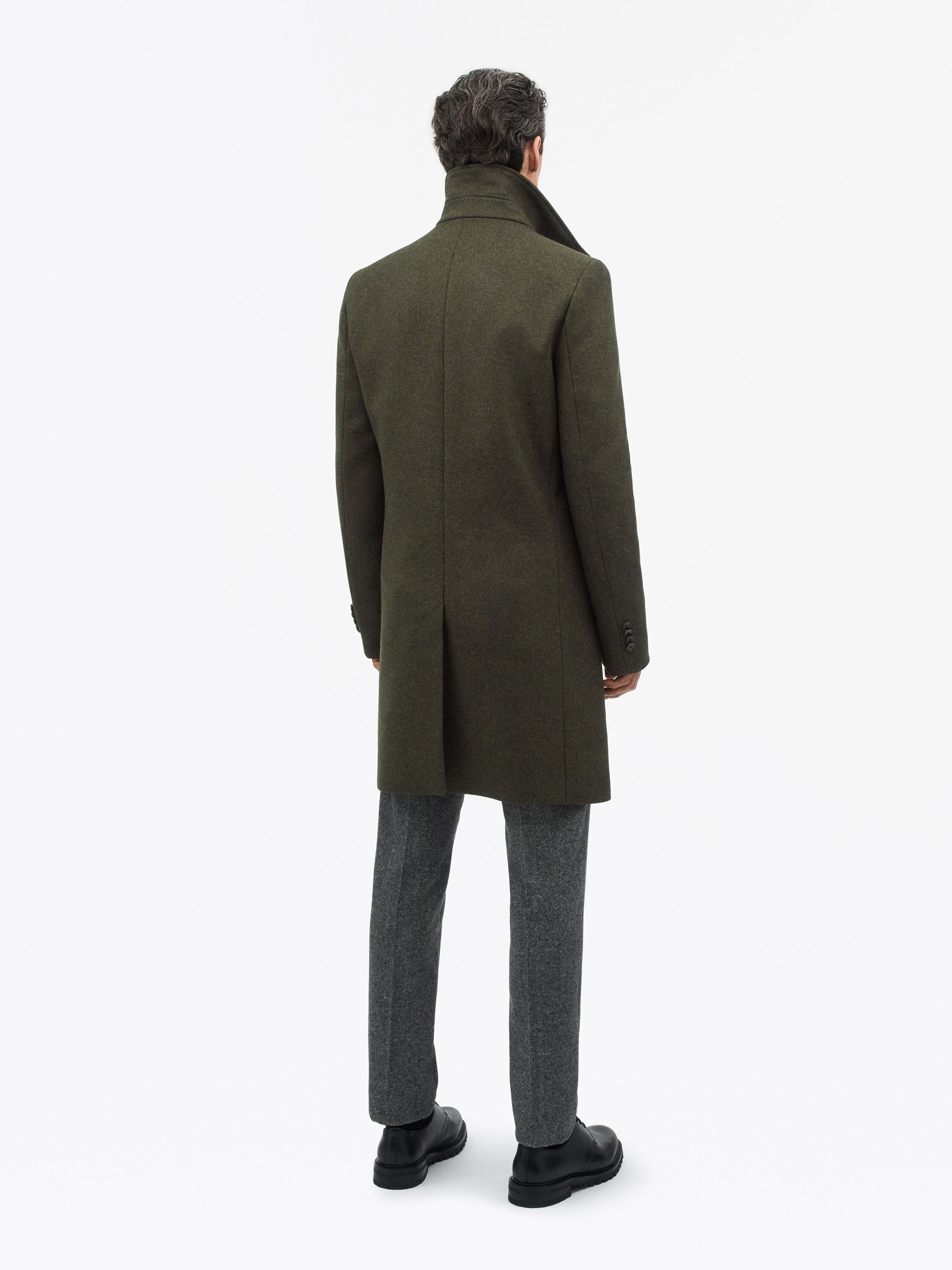 Aleric Funnelneck Coat - 3