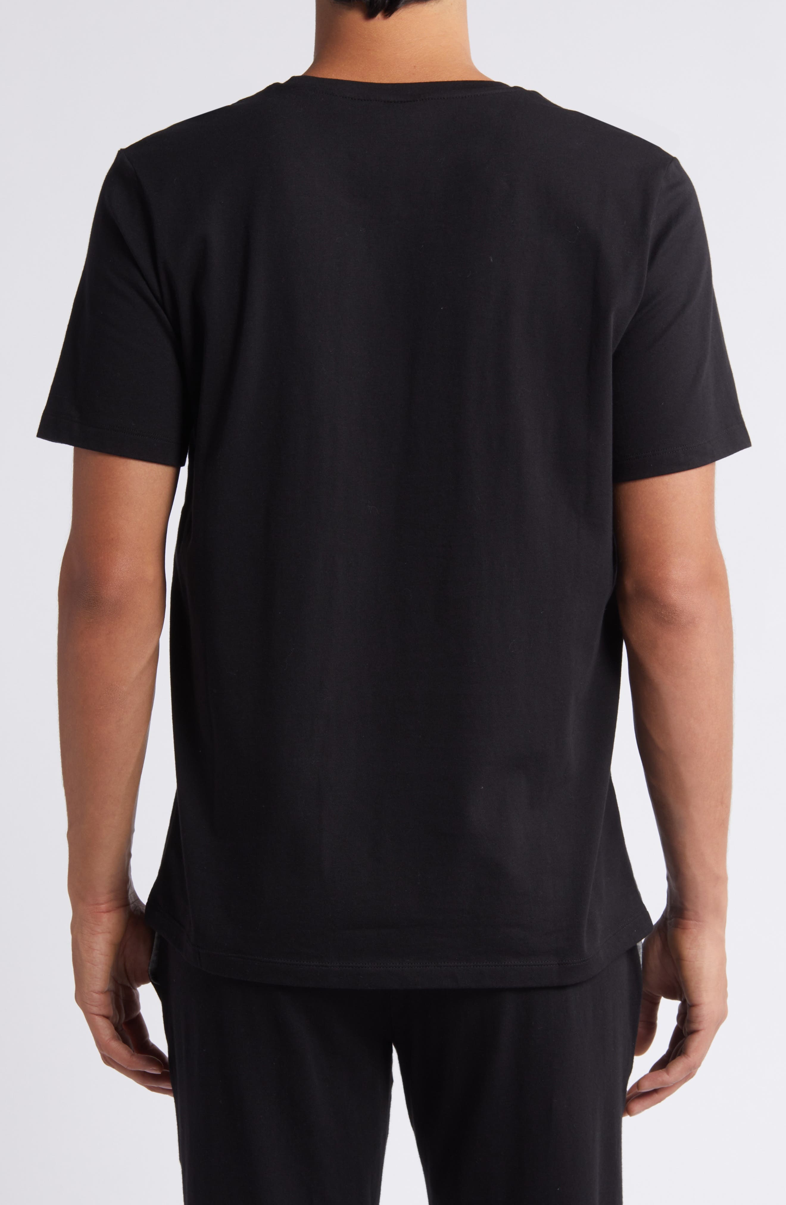 BOSS Mix Match Pajama T-Shirt in Black at Nordstrom - 2