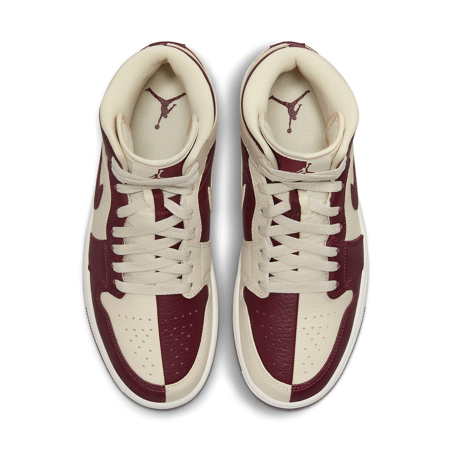 (WMNS) Air Jordan 1 Mid SE 'Split - Beach Cherrywood' DR0501-200 - 4