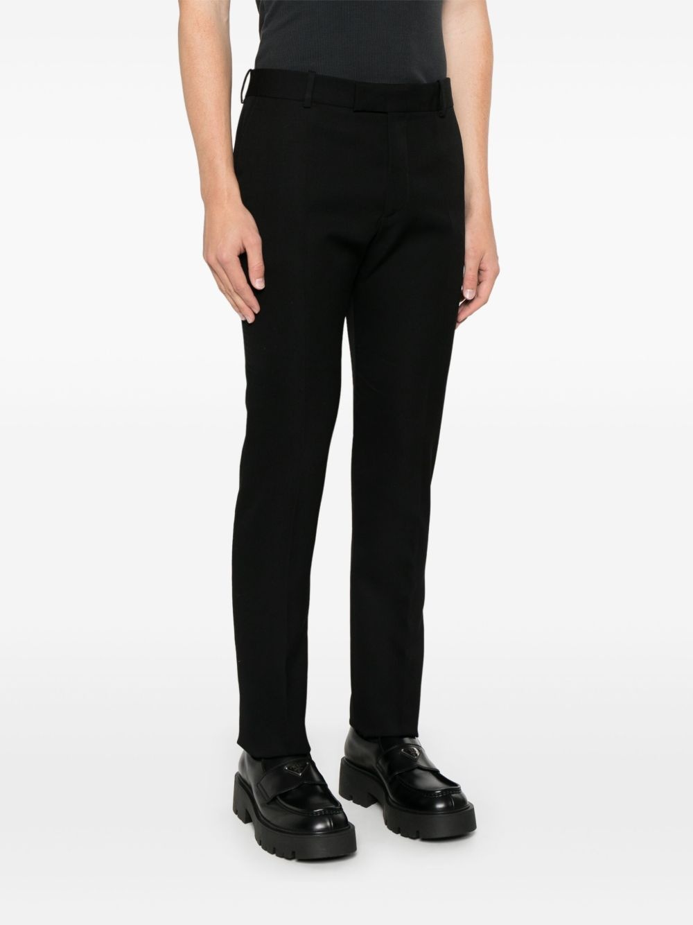 low-rise tailored trousers - 3