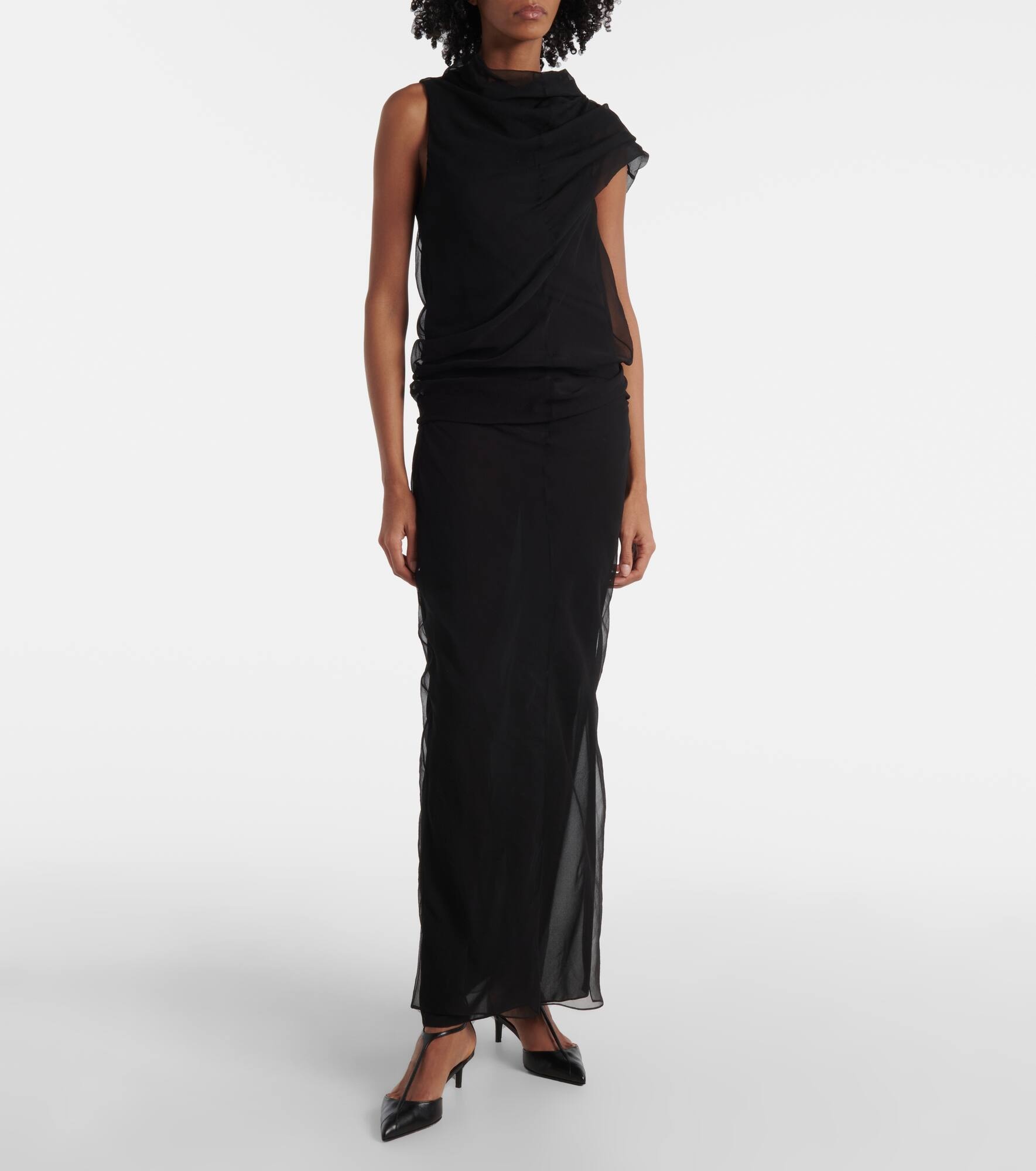 Jeanty tulle maxi dress - 7