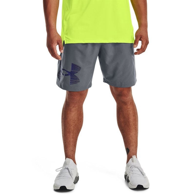 Under Armour Tech Woven Graphic Shorts 'Grey' 1377139-012 - 3